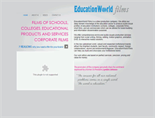 Tablet Screenshot of educationworldfilms.com